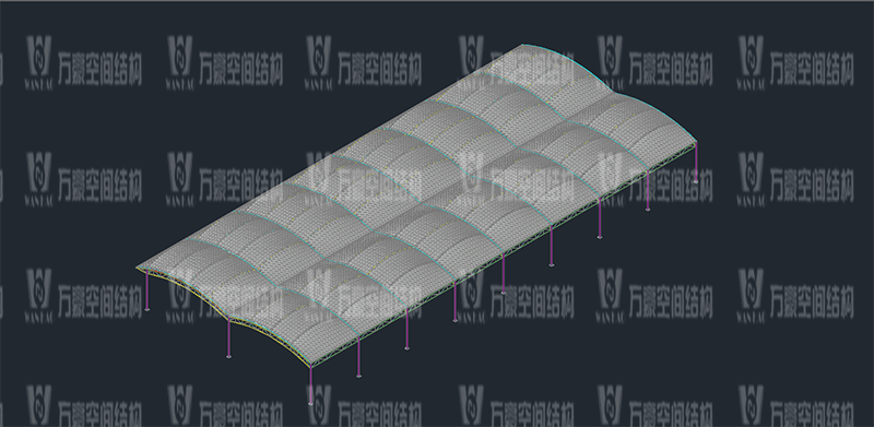 奉化方橋農(nóng)副膜結構雨棚工程項目竣工