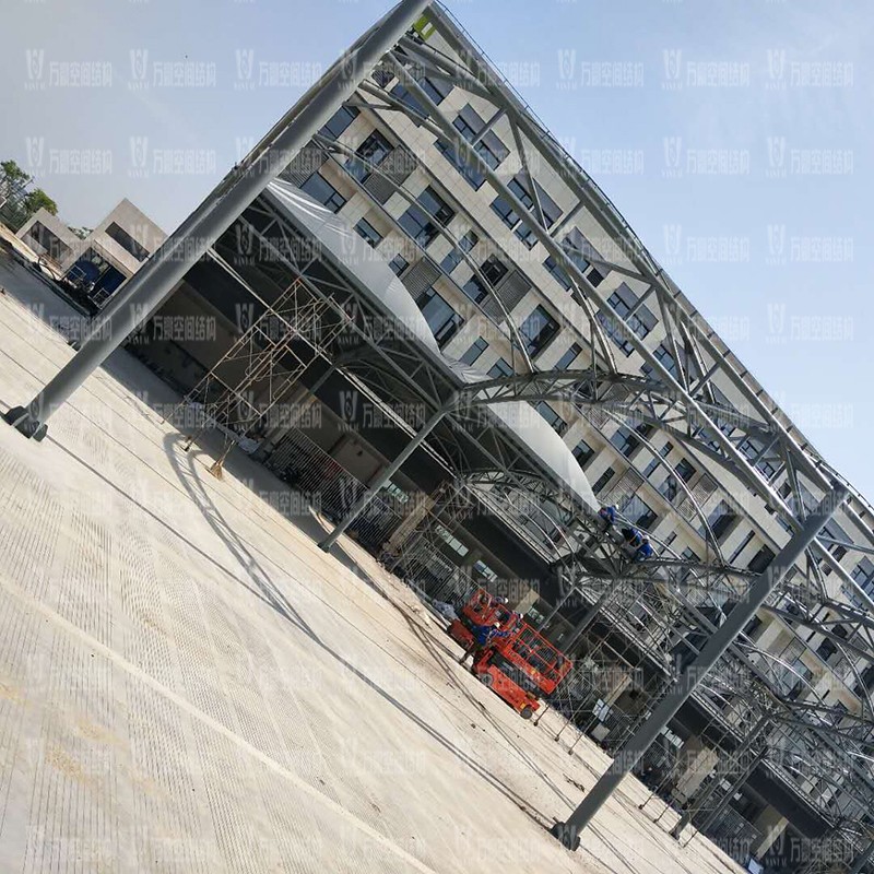 奉化方橋農(nóng)副膜結構雨棚工程項目竣工