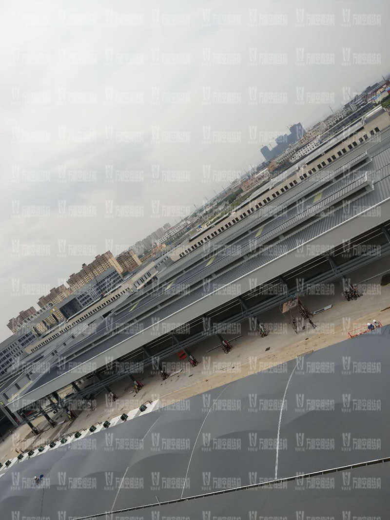 奉化方橋農(nóng)副膜結構雨棚工程項目竣工