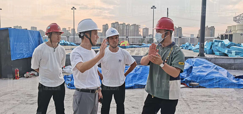 杭州亞運會棒(壘)球體育文化中心膜結(jié)構(gòu)項目火熱施工中 杭州亞運會棒(壘)球體育文化中心膜結(jié)構(gòu)項目火熱施工中