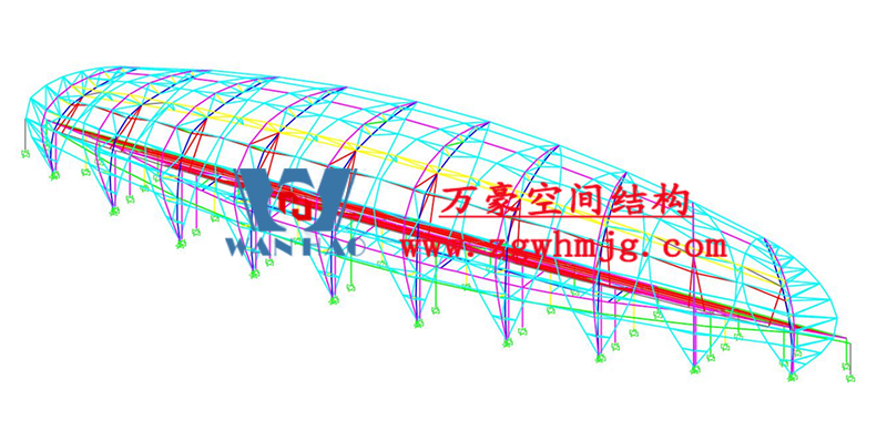萬豪2022第6標(biāo)-龍泉市體育場鋼膜結(jié)構(gòu)工程