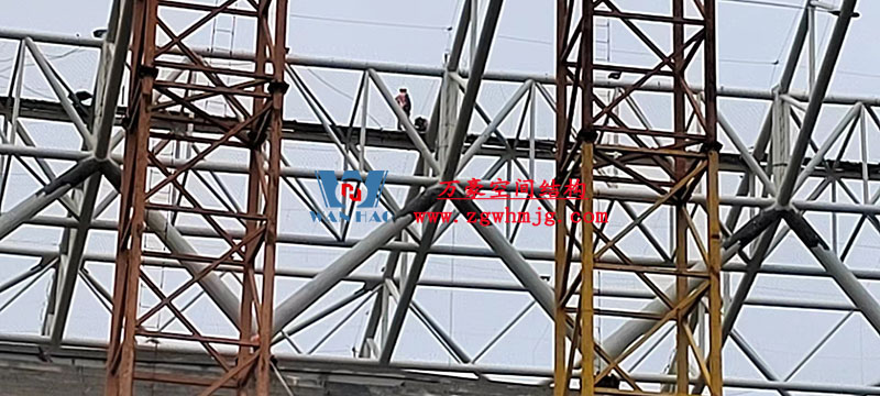 襄陽奧體中心膜結構工程開始施工 襄陽奧體中心膜結構工程開始施工