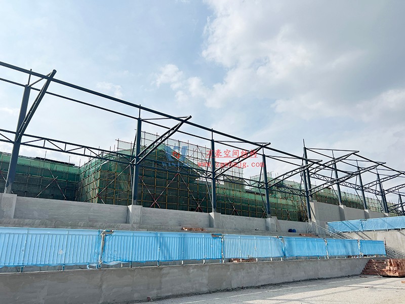 萬豪2023第5標-四川職業(yè)技術(shù)學(xué)院鋰電科技學(xué)院建設(shè)項目看臺膜結(jié)構(gòu)工程