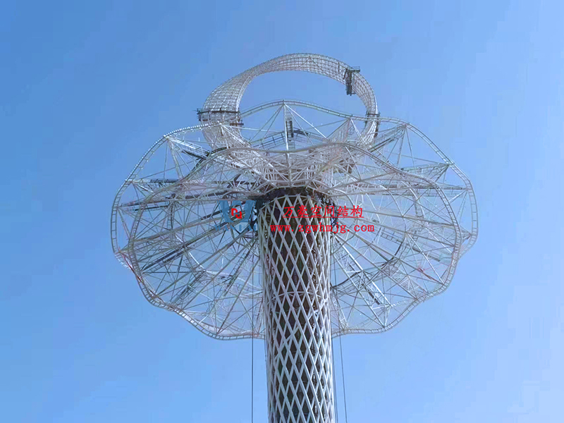 I TOWER-芭蕾舞者裙擺提升安裝階段完美收官！
