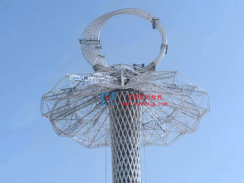 I TOWER-芭蕾舞者裙擺提升安裝階段完美收官！