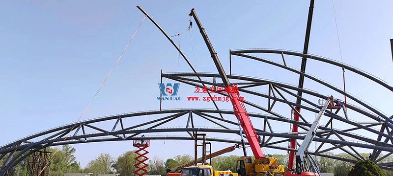 芳菲四月,共鑒美好!陜西定邊馬蓮灘沙漠公園鋼膜結構工程最新進展播報 芳菲四月,共鑒美好!陜西定邊馬蓮灘沙漠公園鋼膜結構工程最新進展播報