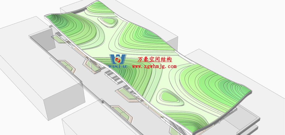 案例欣賞/復(fù)雜鋼膜結(jié)構(gòu)建筑/杭州博多森谷ETFE氣枕連廊天幕項目 案例欣賞/復(fù)雜鋼膜結(jié)構(gòu)建筑/杭州博多森谷ETFE氣枕連廊天幕項目