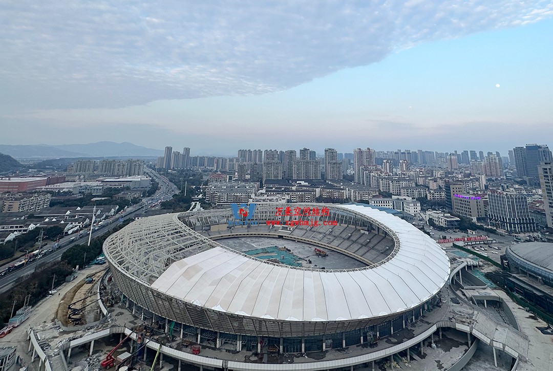 案例賞析|柔曲多變的PTFE膜結構體育場館 案例賞析|柔曲多變的PTFE膜結構體育場館