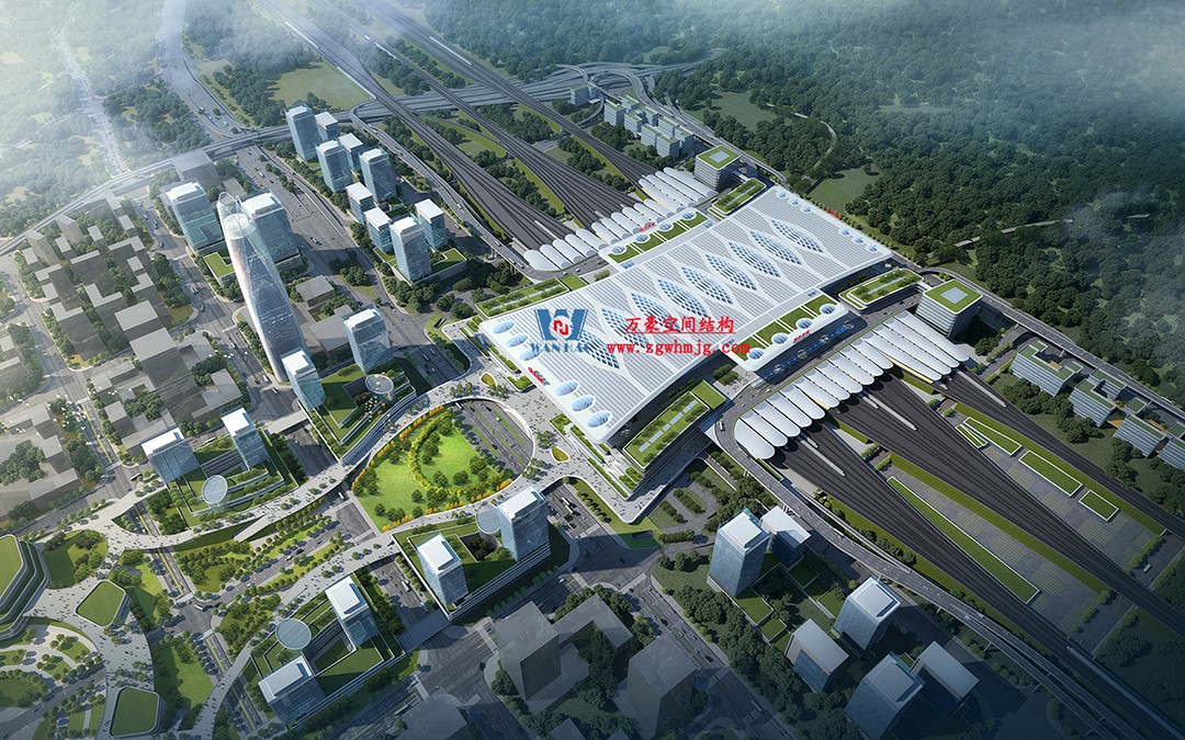 充滿地域性元素和文化特點的重慶東站 充滿地域性元素和文化特點的重慶東站